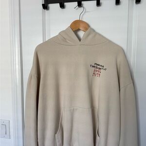 Men's Cream Hoodie